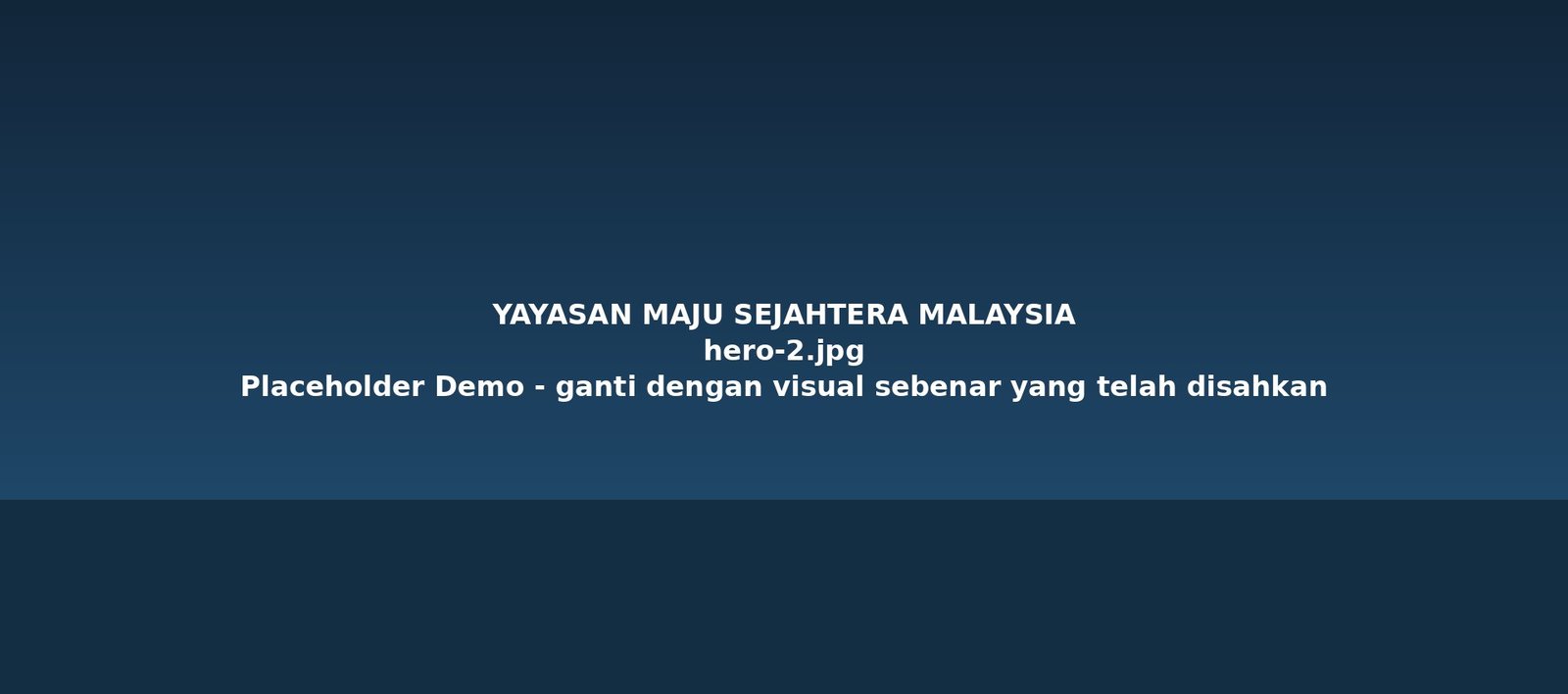 Visual demonstrasi pendidikan dan pembangunan