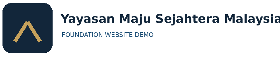 Logo demo Yayasan Maju Sejahtera Malaysia